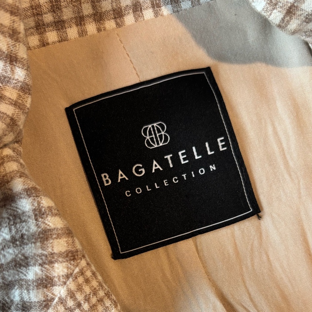 Bagatelle Patchwork Linen Blend Blazer - image 3